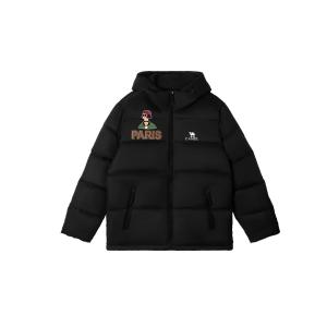 CAMEL Пуховик из коллекции Warm Fleece Unisex Phantom Black