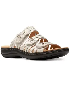 Лодочки Laurieann Ruby с ажурными фигурными ремешками Clarks, белый