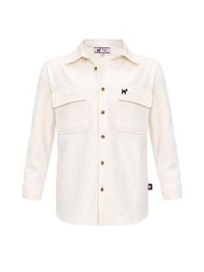 Рубашка на пуговицах классического кроя Williot, белый