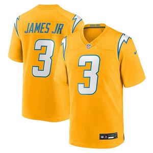 Джерси игрока Los Angeles Chargers Derwin James Jr золотое Nike