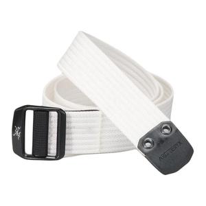 Arcteryx Металлический нейлоновый полиэстеровый ремень унисекс полярно-белый шириной 3,8 см, Arctic Silk/Polar White