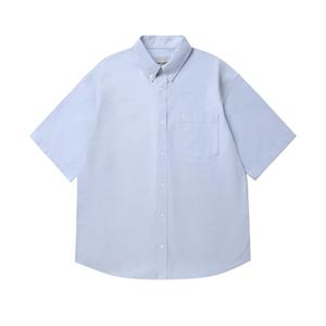 Оксфордская рубашка с вышитым логотипом Carhartt WIP, синий