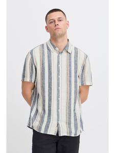 Футболка BLEND Kurzarmhemd BHBOBBY Shirt stripe 20717864 modisches Kurzarmhemd, цвет Leinenmix-Qualitätweiß