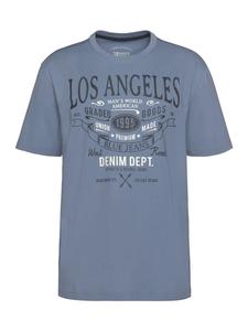 Футболка серо-голубого цвета Man's World