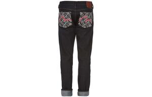 Джинсы мужские деним синие Evisu, синий