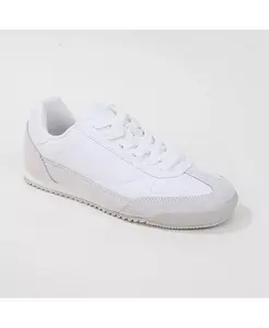 Кроссовки Landon Retro с резиновой подошвой BERNESS, белый