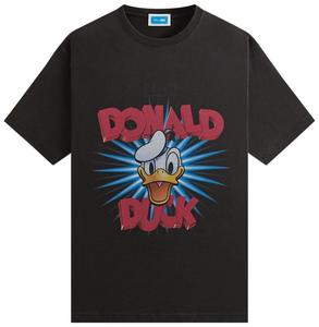 Винтажная футболка Kith x Disney "Шоу Дональда Дака" в черном цвете