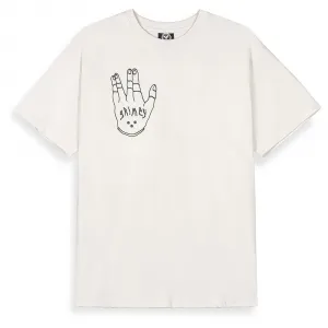 Футболка с коротким рукавом Grimey Peace Within The Glitzy Grillz Regular, бежевый