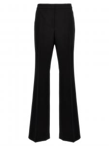 Креповые брюки Moschino, черный