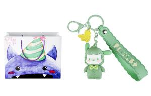 Sanrio Брелок My Melody Hello Kitty из ПВХ Унисекс, Pochacco+Exquisite Shopping Bag A