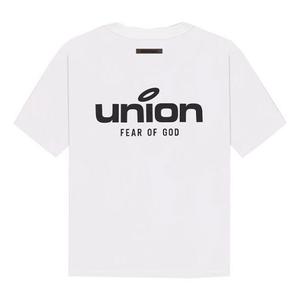 Футболка Fear of God Essentials FW21 Vintage Tee x Union LA 'White', белый
