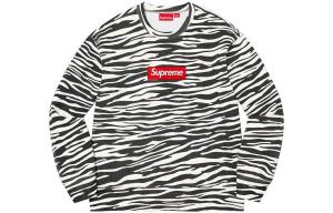 Футболка с логотипом Box Logo FW22 Supreme, черно-белая