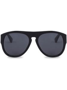 Солнцезащитные очки в оправе пилота Moschino Eyewear, черный