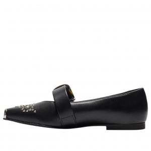 (WMNS) Серьги-гвоздики Onitsuka Tiger Ballerina Studs 'Black Silver'