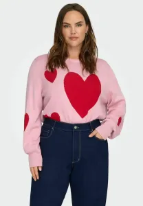 Свитер кармонтана Only Carmakoma, Romance Rose