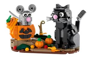 Конструктор Halloween Cat & Mouse Building Blocks 40570 LEGO