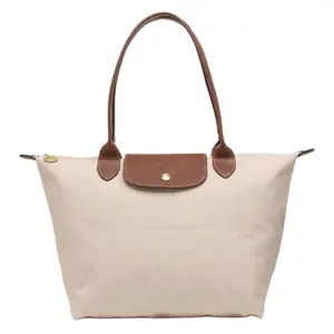 LONGCHAMP Сумка Le Pliage Canvas Dumpling средняя женская бумажного цвета