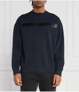 Толстовка regular fit Armani Exchange, темно-синий