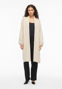 Кардиган VILA VIBLAZA LONG CARDIGAN, Birch/Off-White