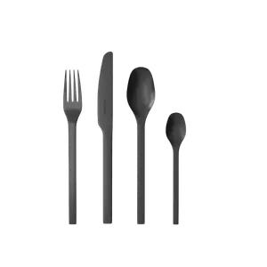 Изготовление набора столовых приборов из 16 предметов Villeroy & Boch, черный