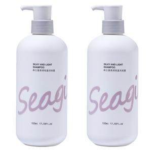 Осветляющий шампунь для гладкости волос 520мл/520мл*2 аромат мыла SEAGILON