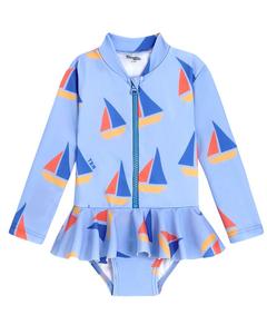 Купальник Bonniemob Zip с длинным рукавом The bonnie mob, мультиколор