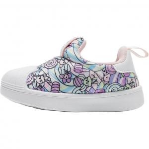 Нескользящие износостойкие низкие детские кроссовки для повседневной носки для детей от 3 до 7 лет MQD, розовый