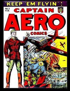 Captain Aero Comics #2: 1942 War Aviation Comic (CreateSpace Independent Publishing Platform)