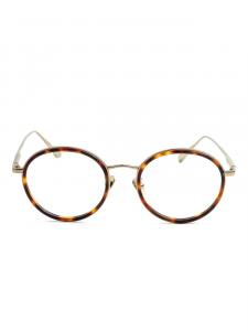 Очки в круглой оправе Linda Farrow, коричневый