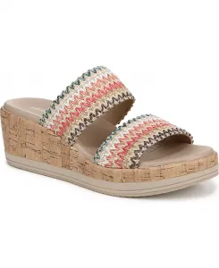 Женские пляжные моющиеся сандалии-слипоны Wedge LifeStride, мультиколор