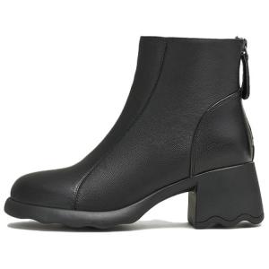 TATA Черные женские ботильоны без подкладки, цвет Black (Unlined)