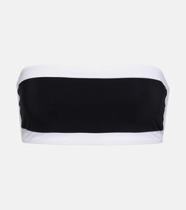 Верх бикини-бандо Уитни Alexandra Miro, Black Texture