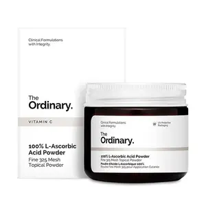 100% порошок L-аскорбиновой кислоты 100% L-Ascorbic Acid Powder The Ordinary, 20 g