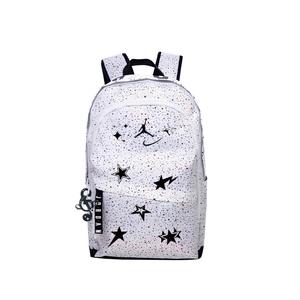 Jordan Большой унисекс рюкзак из полиэстера белого цвета