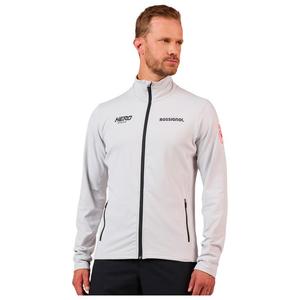 Флисовая куртка среднего слоя Hero, эластичная, мягко-серая, размер S Rossignol