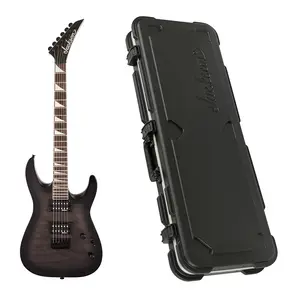 Электрогитара Jackson JS Series Dinky Arch Top JS32Q DKA HT (прозрачный черный градиент) с комплектом: чехол Jackson Dinky Molded (2 предмета)