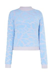 Свитер Swirly, светло-синий