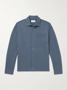 Рубашка из хлопка-пике MR P., синий