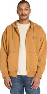 Timberland мужской свитшот с кожаным значком, Black