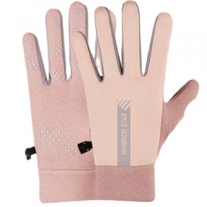 Перчатки из полиэстера Unisex WARRIOR, розовый