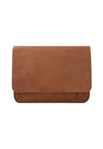 Кожаное отделение Wax Pull Up Messenger 40 см для ноутбука The Chesterfield Brand, цвет Cognac