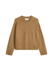 Свободный вязаный свитер цвета соленой карамели Marc O'Polo