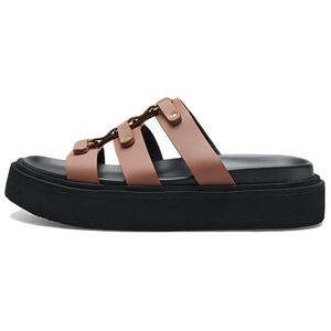 LE SAUNDA Женские противоскользящие шлепанцы Light Coffee LBL, цвет Light Coffee LBL