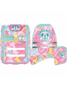 McNeill Набор школьных сумок PERFECTO из 5 предметов, Disney Минни Маус, розовый