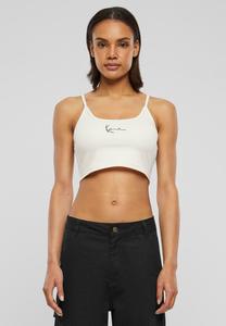 Топ SMALL SIGNATURE ESSENTIAL CROP Karl Kani, цвет white