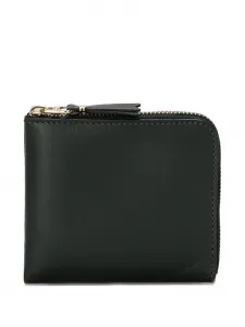 Кожаный кошелек Comme Des Garçons Wallet, зеленый