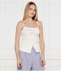 Топ slim fit Twin-Set, экрю