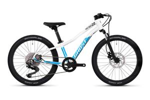 Горный велосипед Ghost Kato 20 Full Party - 20 дюймов - Diamant - 2025, цвет Weiß|pearl white/bright blue - glossy