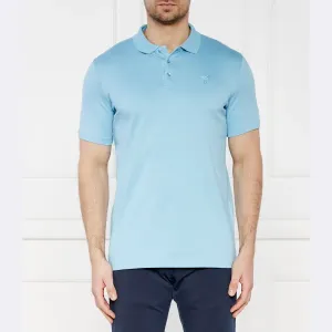 Рубашка-Поло узкого кроя Karl Lagerfeld, синий