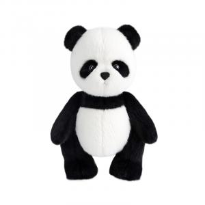 Плюшевая игрушка Lina Panda Accompanying And Soothing Box высотой 30 см TeddyTales, черный/белый
